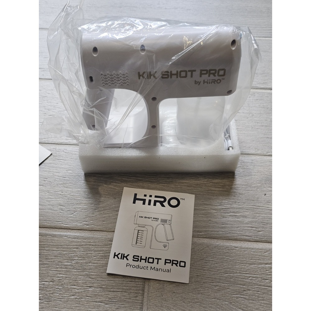 HiRO Kik Shot Pro Cordless‎ Electric Sanitizer Sprayer HOCl Disinfectant New